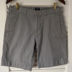 J.Crew Gray Gramercy 31 waist stonewashed shorts